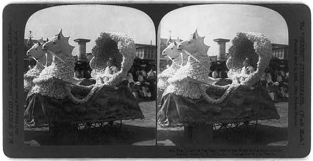 Child of the Sea,' on of the floats in the baby parade,Asbury Park,N.J.,c1907 - Afbeelding 1 van 1