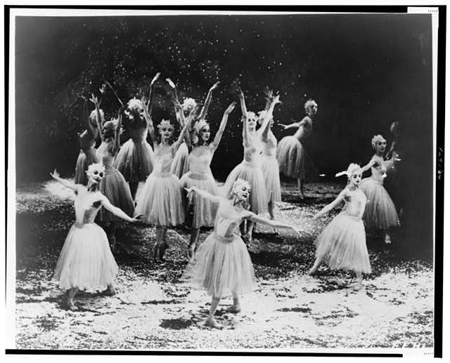 New York City Ballet Performing The Nutcracker1962ballerinas 9839